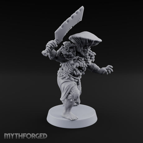 Chest Maw Chewing Over Its Options Myconid Cleaver Warrior B