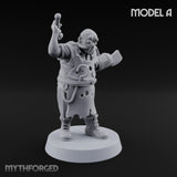 Cleaver Wielding Plague Butcher A Miniature for Dungeons and Dragons, Pathfinder or other TTRPGs