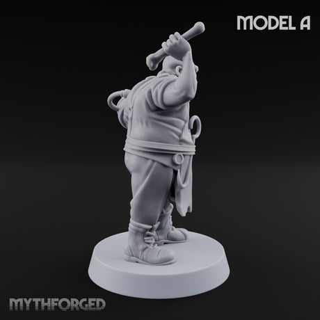 Cleaver Wielding Plague Butcher A Miniature for Dungeons and Dragons, Pathfinder or other TTRPGs