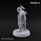 Cleaver Wielding Plague Butcher A Miniature for Dungeons and Dragons, Pathfinder or other TTRPGs