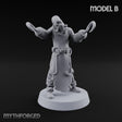 Cleaver Wielding Plague Butcher B Miniature for Dungeons and Dragons, Pathfinder or other TTRPGs
