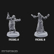 Cleaver Wielding Plague Butchers Miniature for Dungeons and Dragons, Pathfinder or other TTRPGs