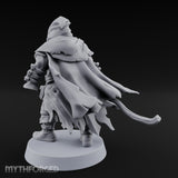Cloak Billowing Tiefling Warlock Miniature for Dungeons and Dragons, Pathfinder or other TTRPGs