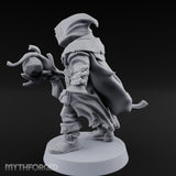 Cloak Billowing Tiefling Warlock Miniature for Dungeons and Dragons, Pathfinder or other TTRPGs