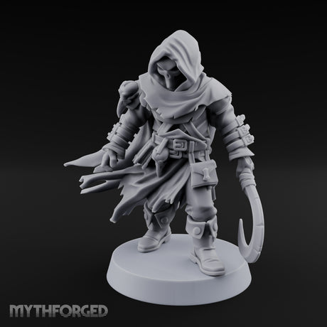 Cloak Billowing Tiefling Warlock Miniature for Dungeons and Dragons, Pathfinder or other TTRPGs