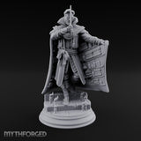 Cloak Sweeping Human Wizard Miniature for Dungeons and Dragons, Pathfinder or other TTRPGs