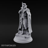 Cloak Sweeping Human Wizard Miniature for Dungeons and Dragons, Pathfinder or other TTRPGs