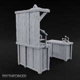 Goggles Off, Gears On Wooden Clockmaker Workbench Set