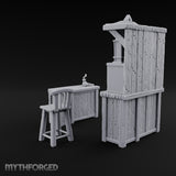 Goggles Off, Gears On Wooden Clockmaker Workbench Set