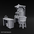 Goggles Off, Gears On Wooden Clockmaker Workbench Set