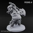 Club Smashing Oni Brute A Miniature for Dungeons and Dragons, Pathfinder or other TTRPGs