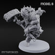 Club Smashing Oni Brute B Miniature for Dungeons and Dragons, Pathfinder or other TTRPGs