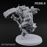 Club Smashing Oni Brute B Miniature for Dungeons and Dragons, Pathfinder or other TTRPGs