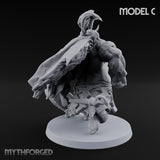 Club Smashing Oni Brute C Miniature for Dungeons and Dragons, Pathfinder or other TTRPGs