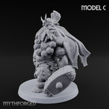 Club Smashing Oni Brute C Miniature for Dungeons and Dragons, Pathfinder or other TTRPGs