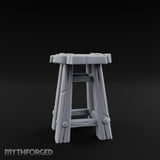 Clutter-Topped Hex-Bolted Tavern Stool gallery 7
