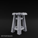Clutter-Topped Hex-Bolted Tavern Stool gallery 8
