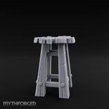 Clutter-Topped Hex-Bolted Tavern Stool gallery 9