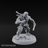 Closing In Human Pirate Miniature for Dungeons and Dragons, Pathfinder or other TTRPGs