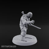 Closing In Human Pirate Miniature for Dungeons and Dragons, Pathfinder or other TTRPGs