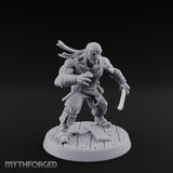 Closing In Human Pirate Miniature for Dungeons and Dragons, Pathfinder or other TTRPGs
