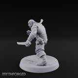 Closing In Human Pirate Miniature for Dungeons and Dragons, Pathfinder or other TTRPGs