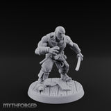 Closing In Human Pirate Miniature for Dungeons and Dragons, Pathfinder or other TTRPGs