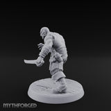 Closing In Human Pirate Miniature for Dungeons and Dragons, Pathfinder or other TTRPGs