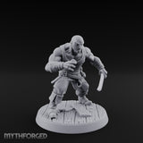 Closing In Human Pirate Miniature for Dungeons and Dragons, Pathfinder or other TTRPGs