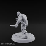 Closing In Human Pirate Miniature for Dungeons and Dragons, Pathfinder or other TTRPGs