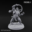 Swinging the Shot Human Pirate Miniature for Dungeons and Dragons, Pathfinder or other TTRPGs