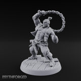 Swinging the Shot Human Pirate Miniature for Dungeons and Dragons, Pathfinder or other TTRPGs