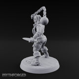 Wrecking Ball Human Pirate Miniature for Dungeons and Dragons, Pathfinder or other TTRPGs