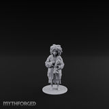Coat Clutching Human Urchin Miniature for Dungeons and Dragons, Pathfinder or other TTRPGs