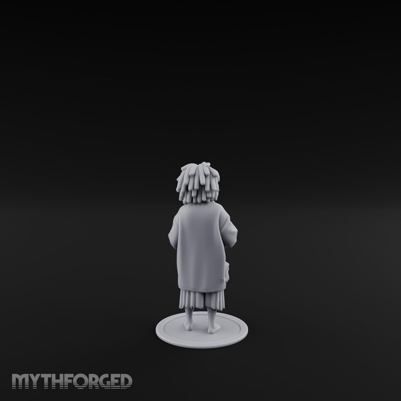 Coat Clutching Human Urchin Miniature for Dungeons and Dragons, Pathfinder or other TTRPGs
