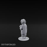 Coat Clutching Human Urchin Miniature for Dungeons and Dragons, Pathfinder or other TTRPGs