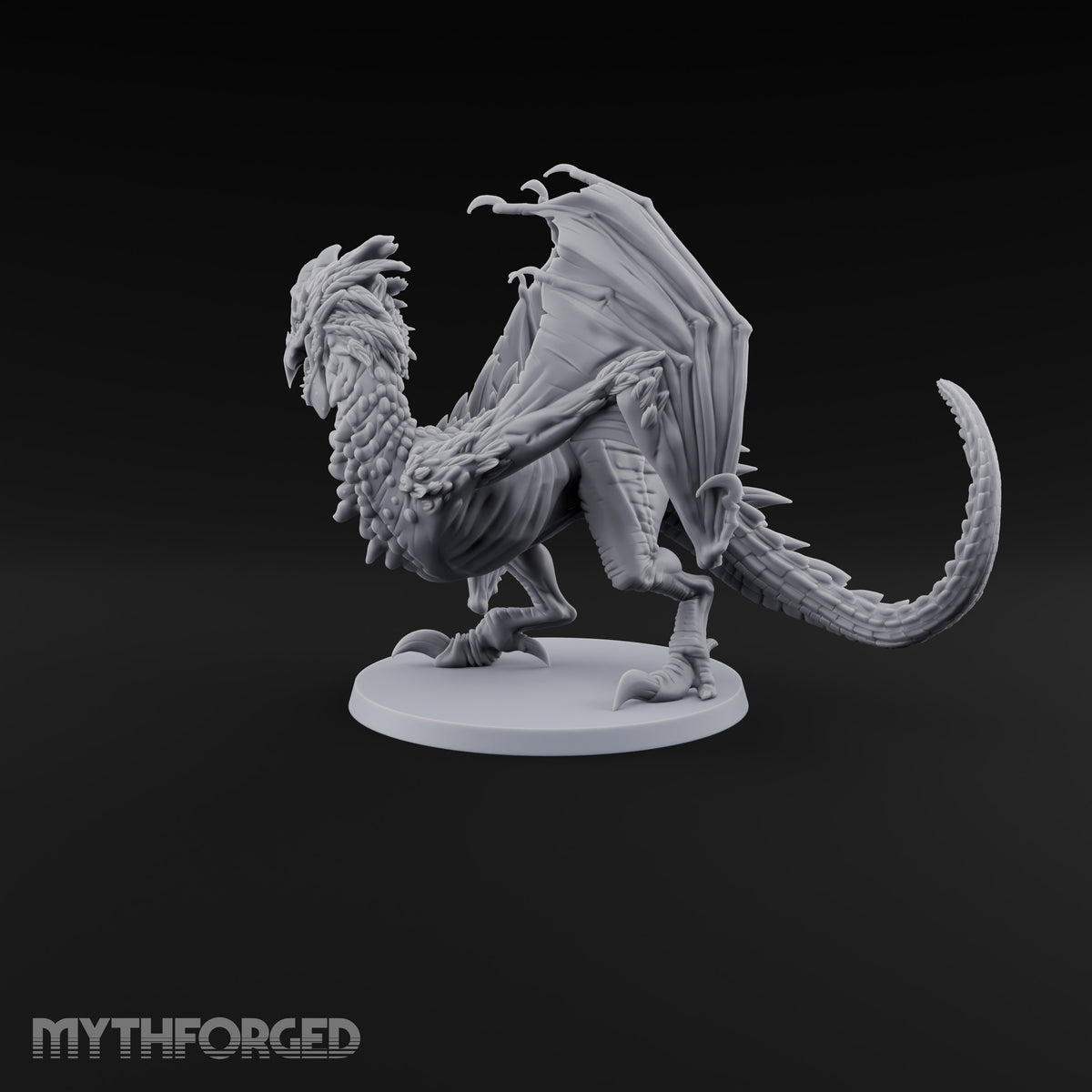 Cocky and Cold-Blooded Cockatrice Monstrosity