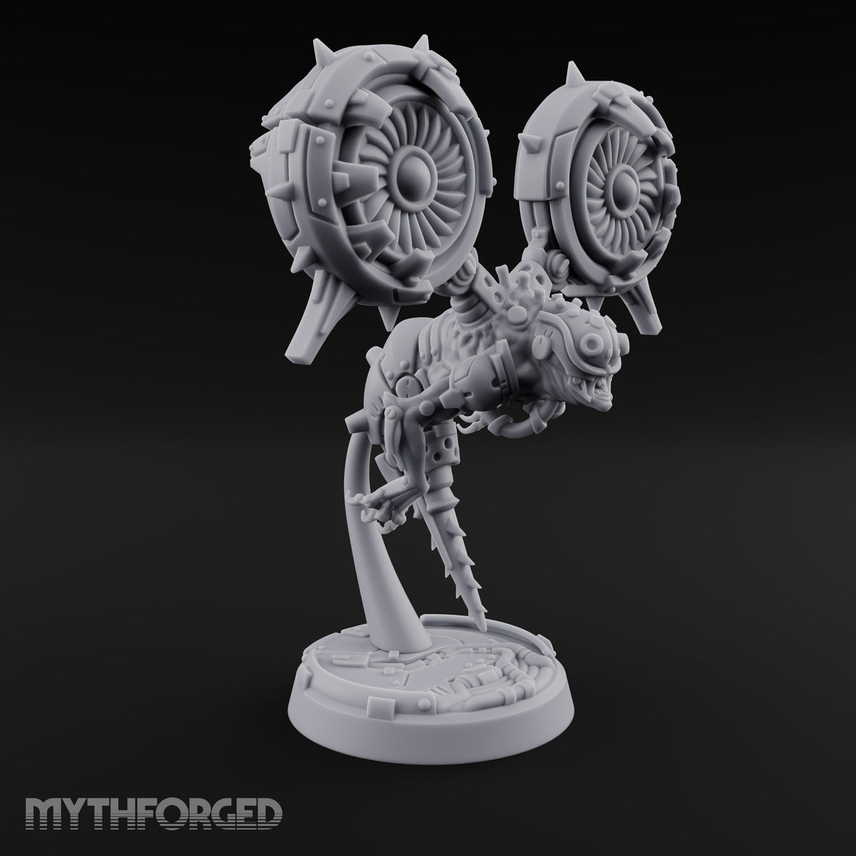 Twin Turbines, One Appetite Homunculus Turbine Drone B