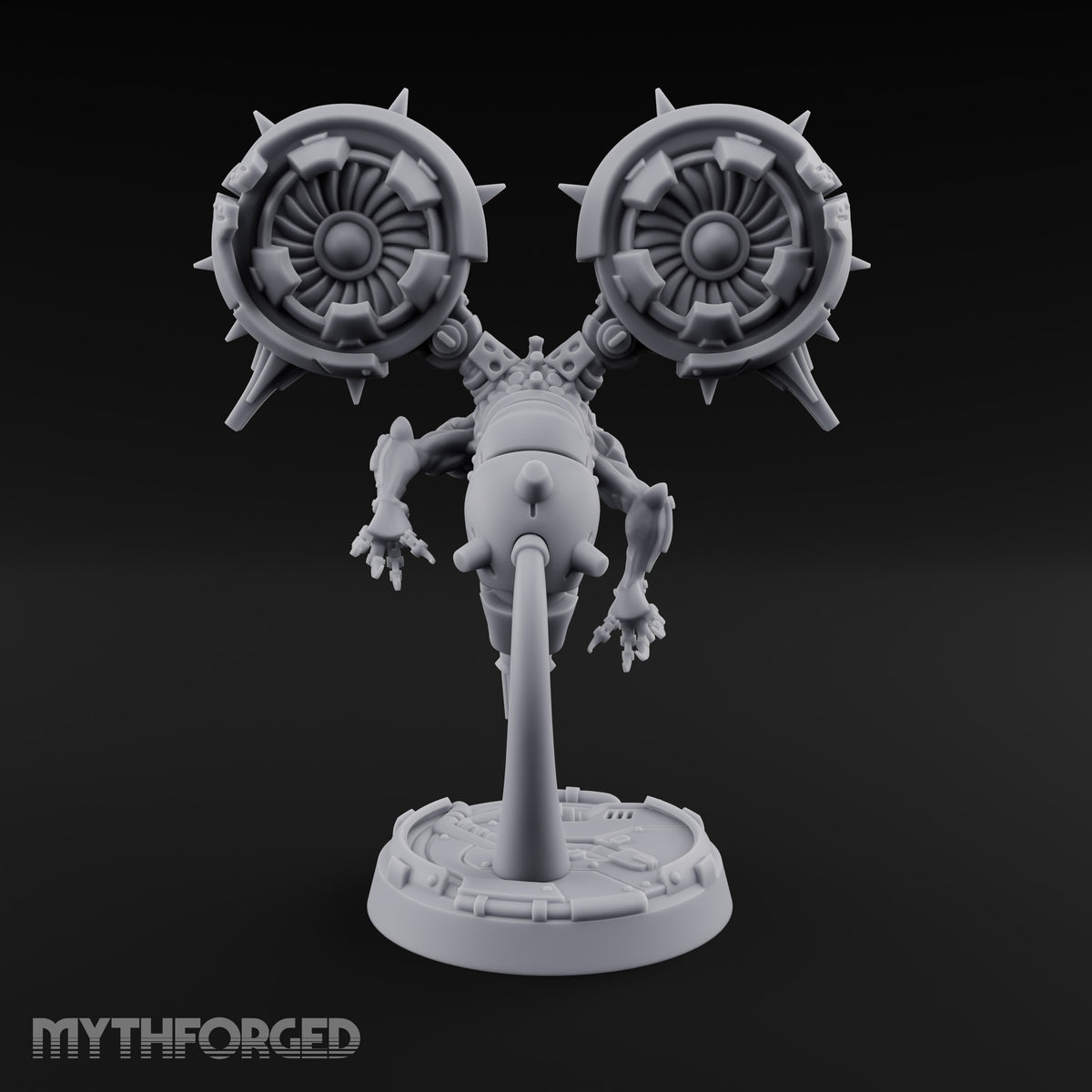 Twin Turbines, One Appetite Homunculus Turbine Drone B