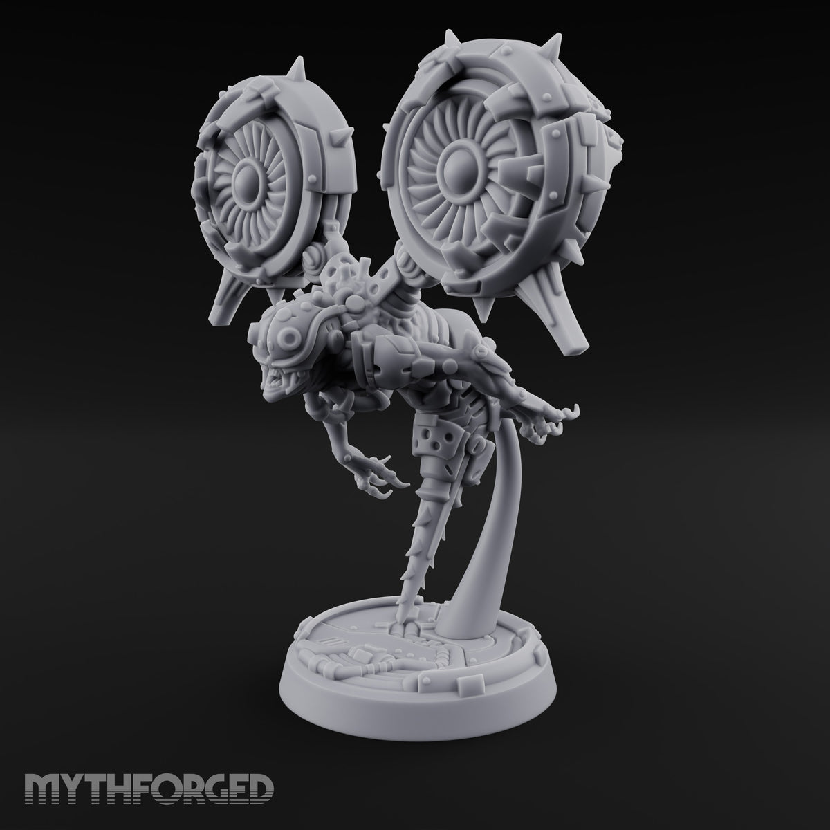 Twin Turbines, One Appetite Homunculus Turbine Drone B