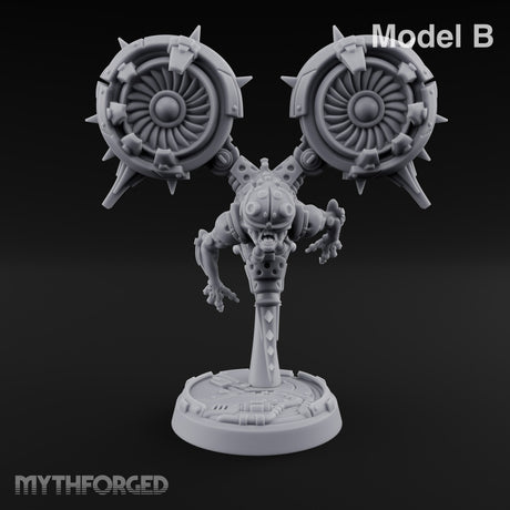 Twin Turbines, One Appetite Homunculus Turbine Drones — B