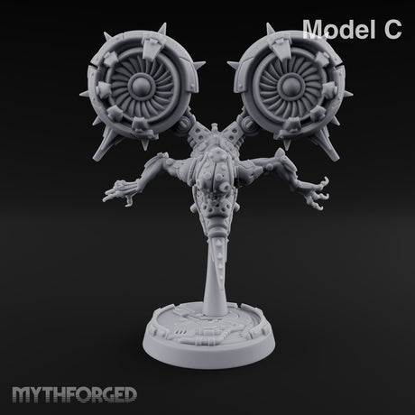 Twin Turbines, One Appetite Homunculus Turbine Drone C