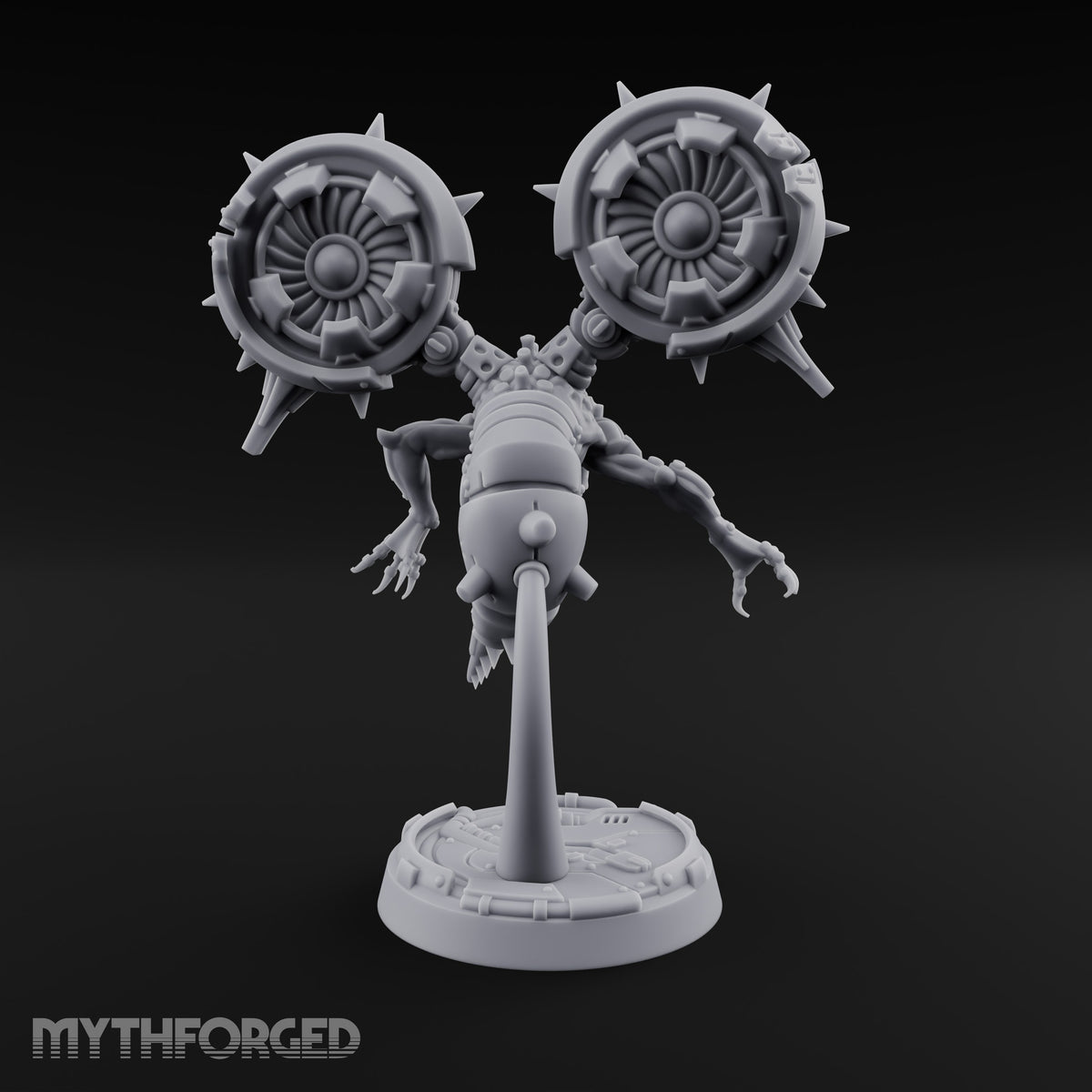 Twin Turbines, One Appetite Homunculus Turbine Drone D