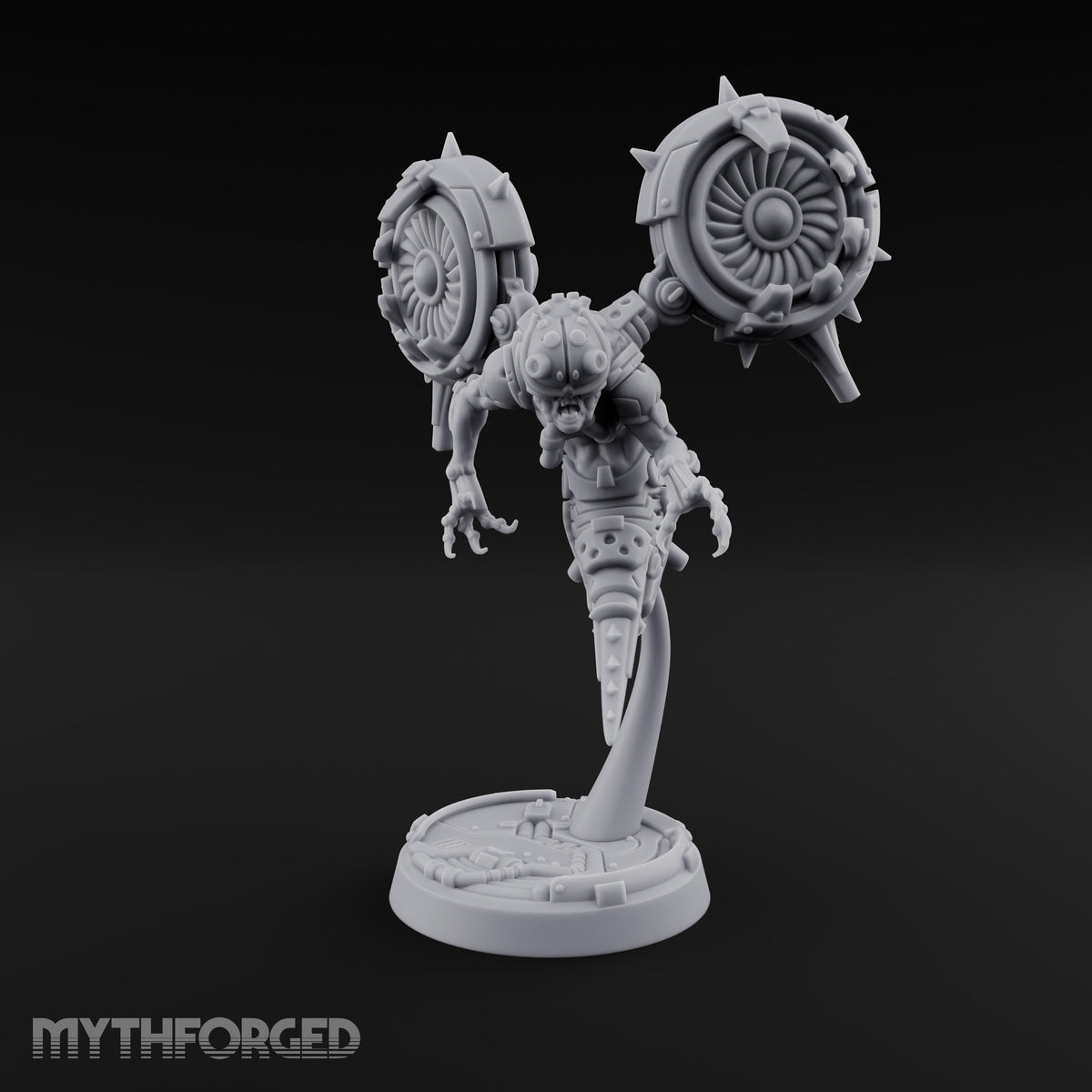 Twin Turbines, One Appetite Homunculus Turbine Drone E