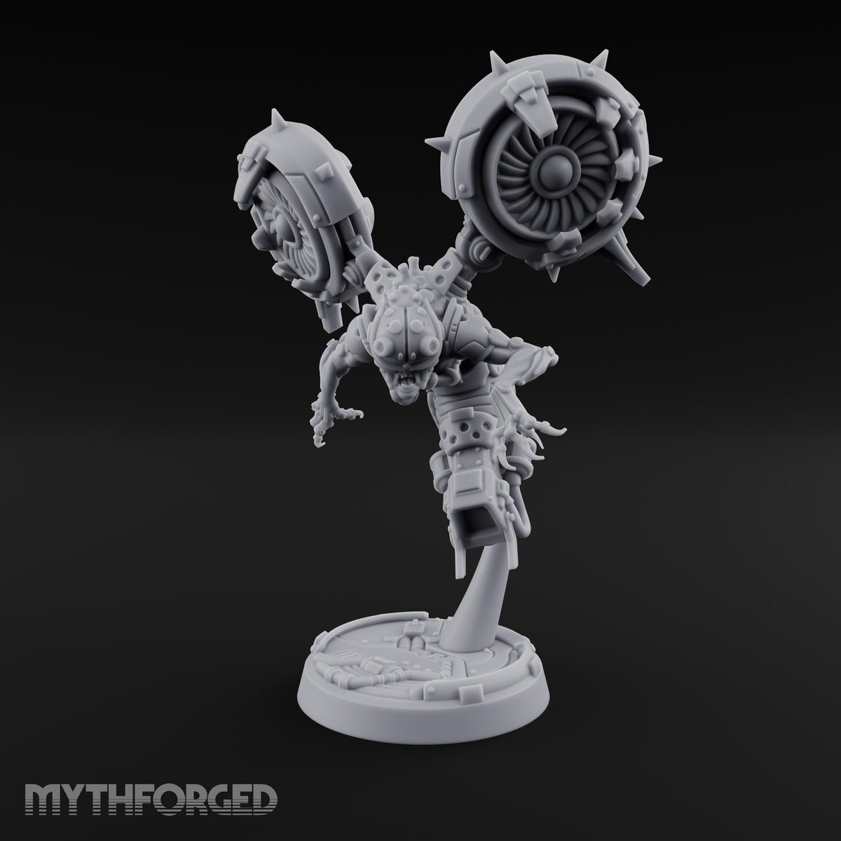 Twin Turbines, One Appetite Homunculus Turbine Drone G