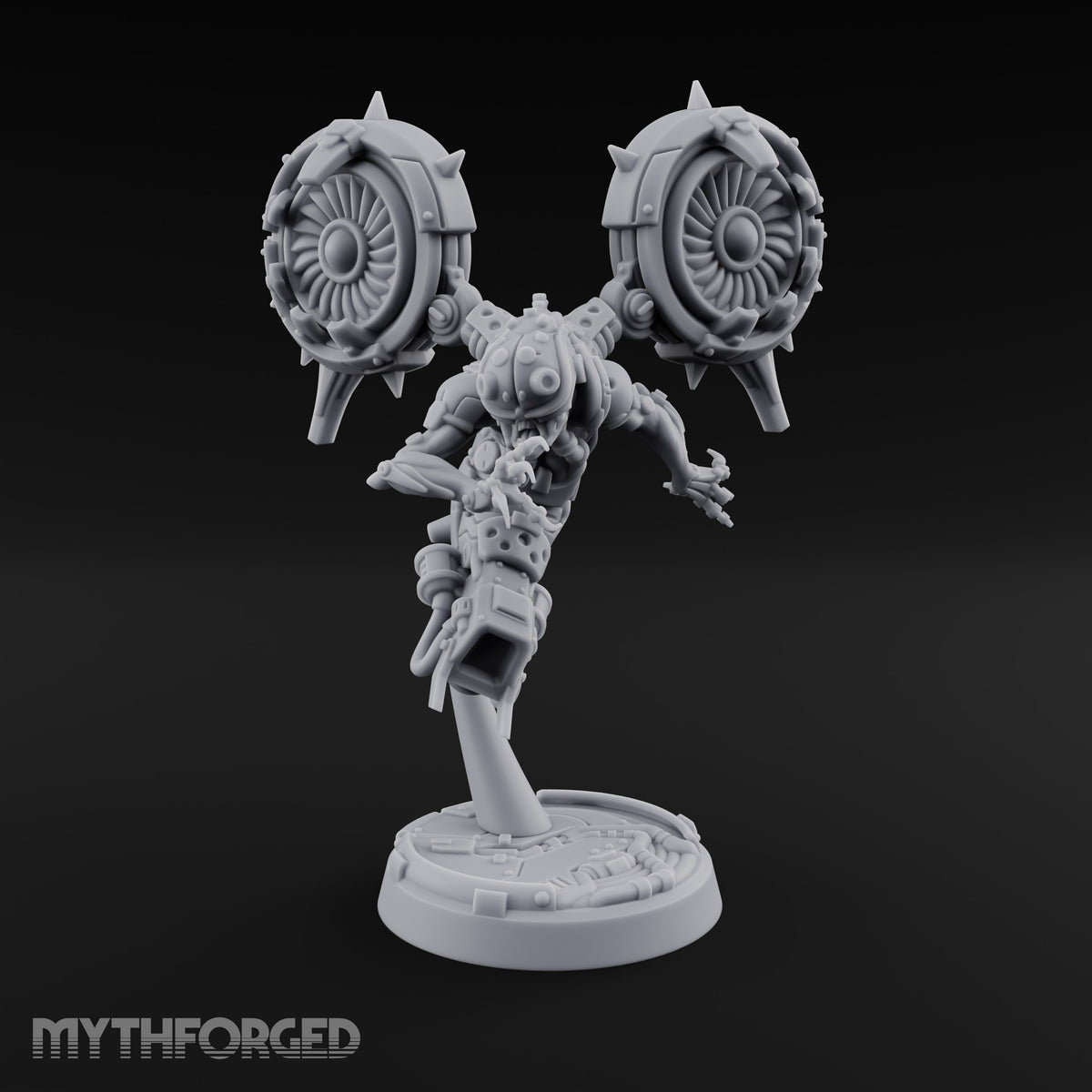 Twin Turbines, One Appetite Homunculus Turbine Drone H