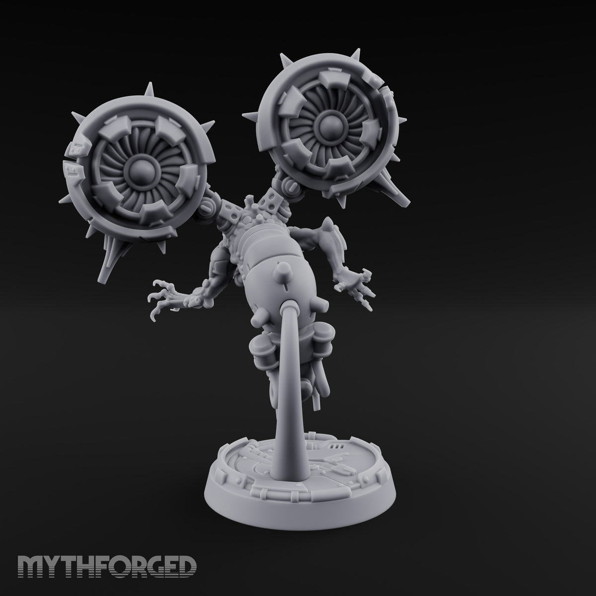 Twin Turbines, One Appetite Homunculus Turbine Drone J