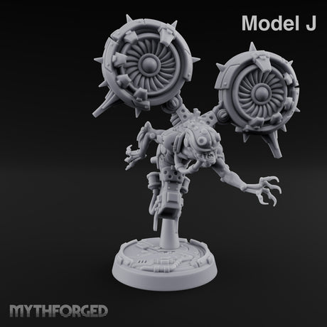 Twin Turbines, One Appetite Homunculus Turbine Drone J