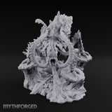 Coiling And Consuming Rust Monster Matriarch Miniature for Dungeons and Dragons, Pathfinder or other TTRPGs