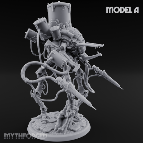 Tower Topped Tentacled Corpse Fleet Collectors Miniature for Dungeons and Dragons, Pathfinder or other TTRPGs